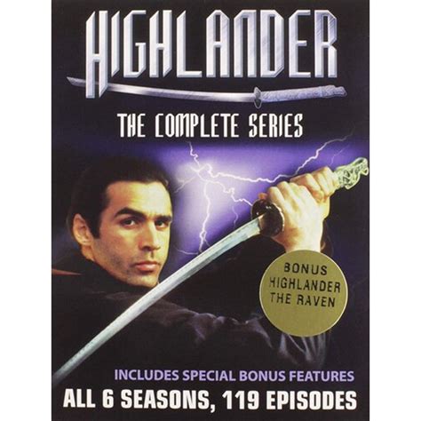 highlander metal box dvd|highlander the series dvds.